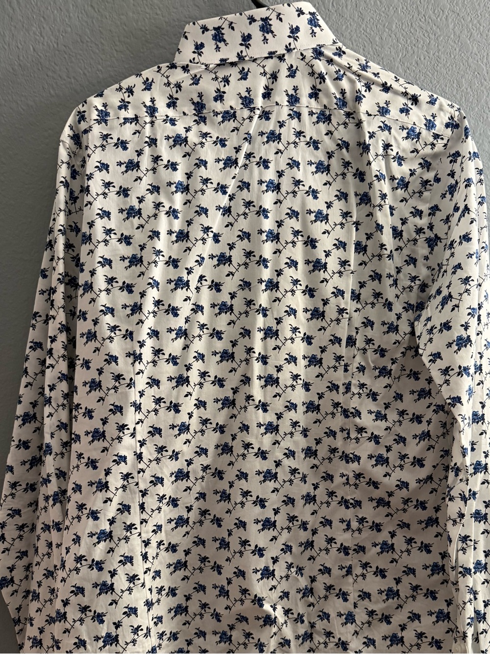 Express Slim Fit Floral Dress Shirt - Picture 8 of 9
